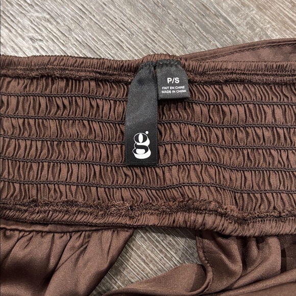 Garage Size S Brown Halter Bra Top - Picture 3 of 4